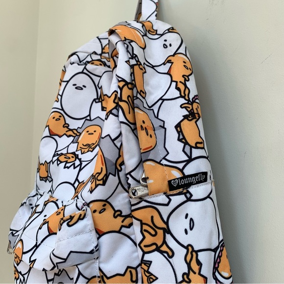 Loungefly 17” Gudetama Backpack - Picture 5 of 12